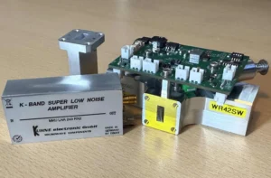 Waveguide and LNA for 24GHz Band