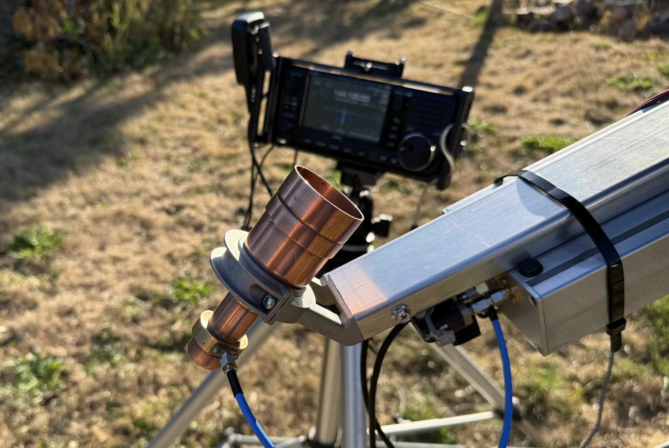 Testing the G3PHO Feedhorn